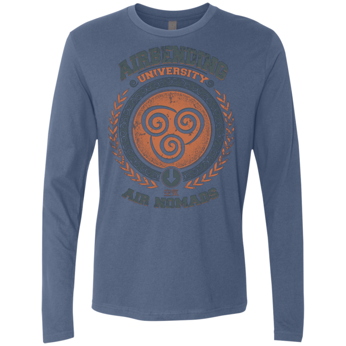 Airbending University Men's Premium Long Sleeve