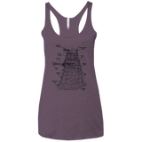 Dalek Plan Women's Triblend Racerback Tank