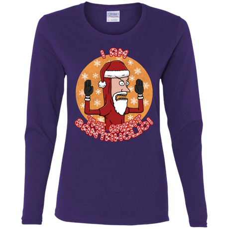 The Great Santaholio Women's Long Sleeve T-Shirt