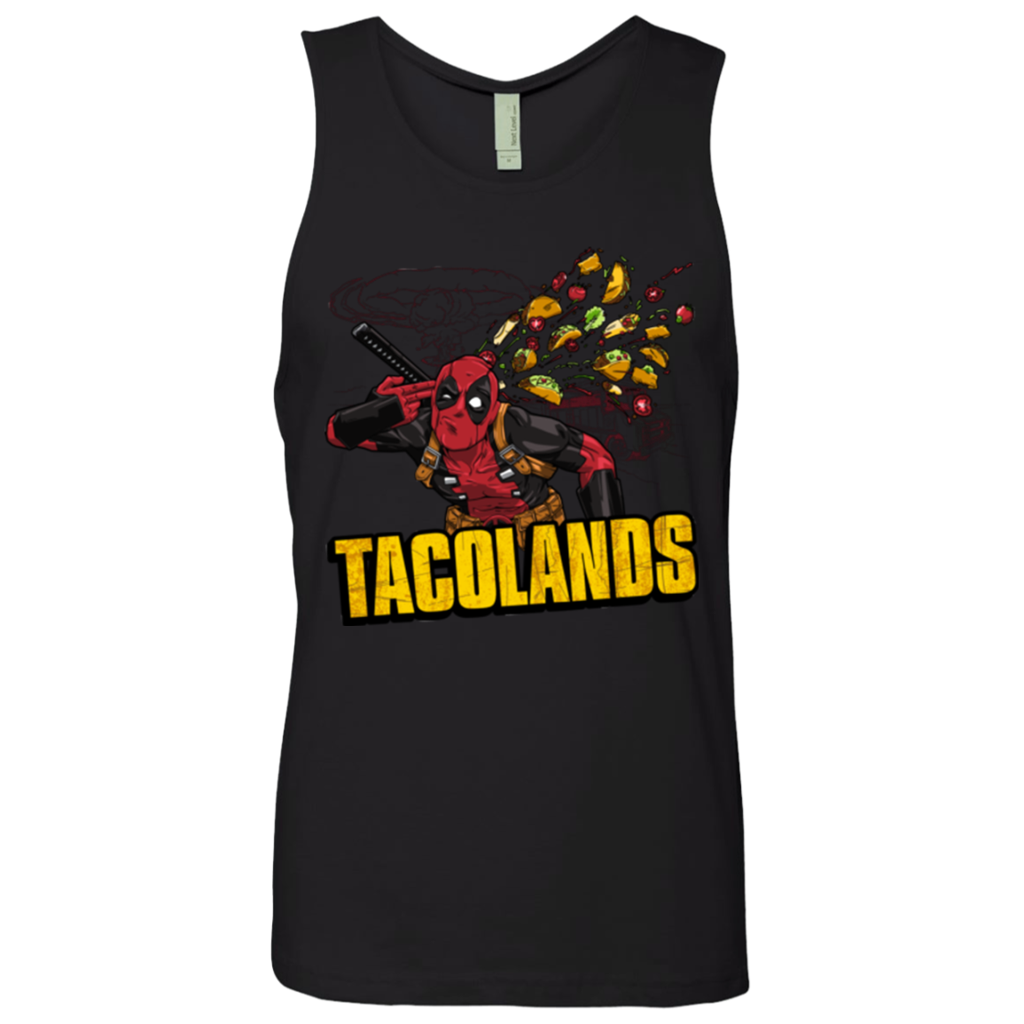 Tacolands Men's Premium Tank Top