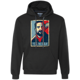 Yes Negan Premium Fleece Hoodie