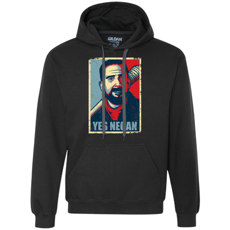 Yes Negan Premium Fleece Hoodie