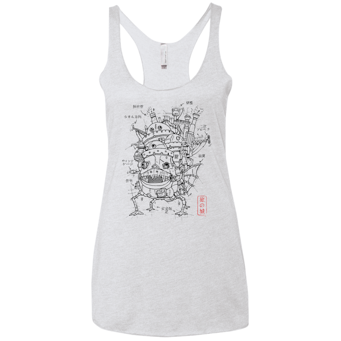 Chateau Women's Triblend Racerback Tank