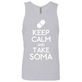 Keep Calm Soma Men's Premium Tank Top