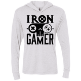 Iron Gamer Triblend Long Sleeve Hoodie Tee
