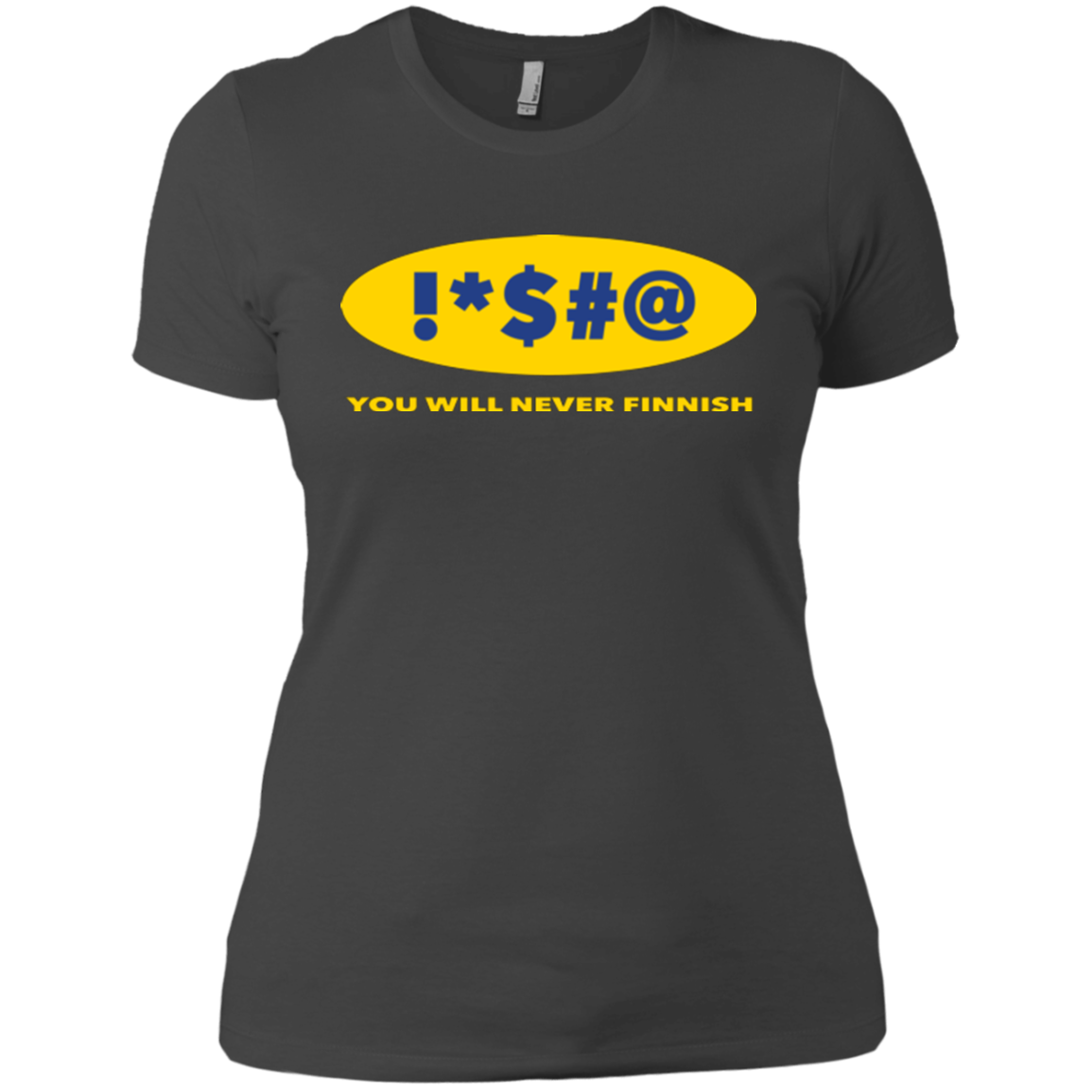 Swearing Never Finnish Women's Premium T-Shirt