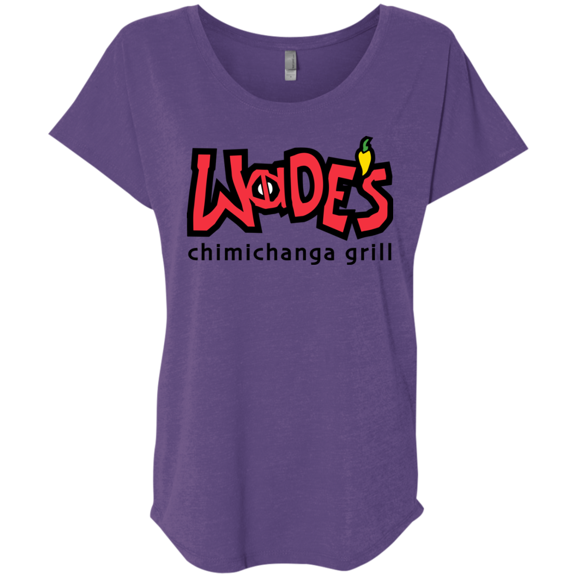 Wades Grill Triblend Dolman Sleeve