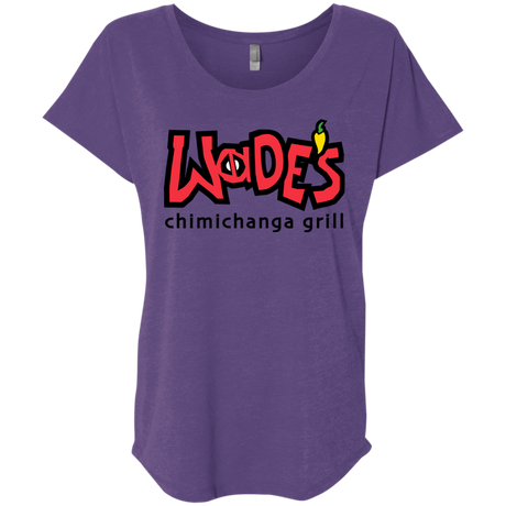 Wades Grill Triblend Dolman Sleeve