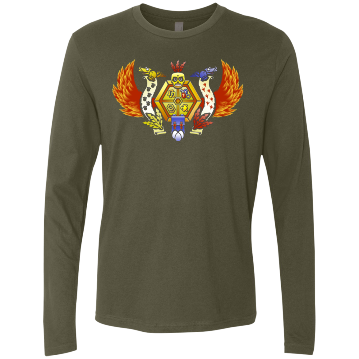 Treasure Hunters Crest Men's Premium Long Sleeve