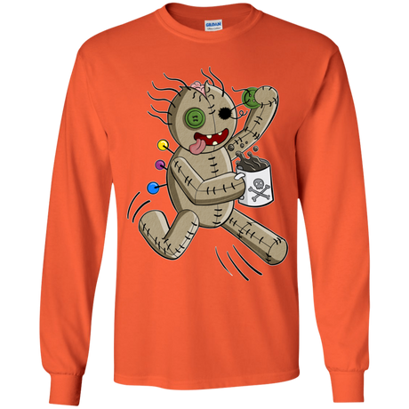 Voodoo Coffee Runner Youth Long Sleeve T-Shirt