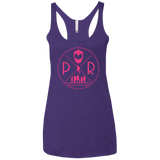 Pink Power Women's Triblend Racerback Tank