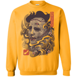 Oni Leather Mask Crewneck Sweatshirt