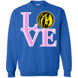 Pink Ranger LOVE Crewneck Sweatshirt