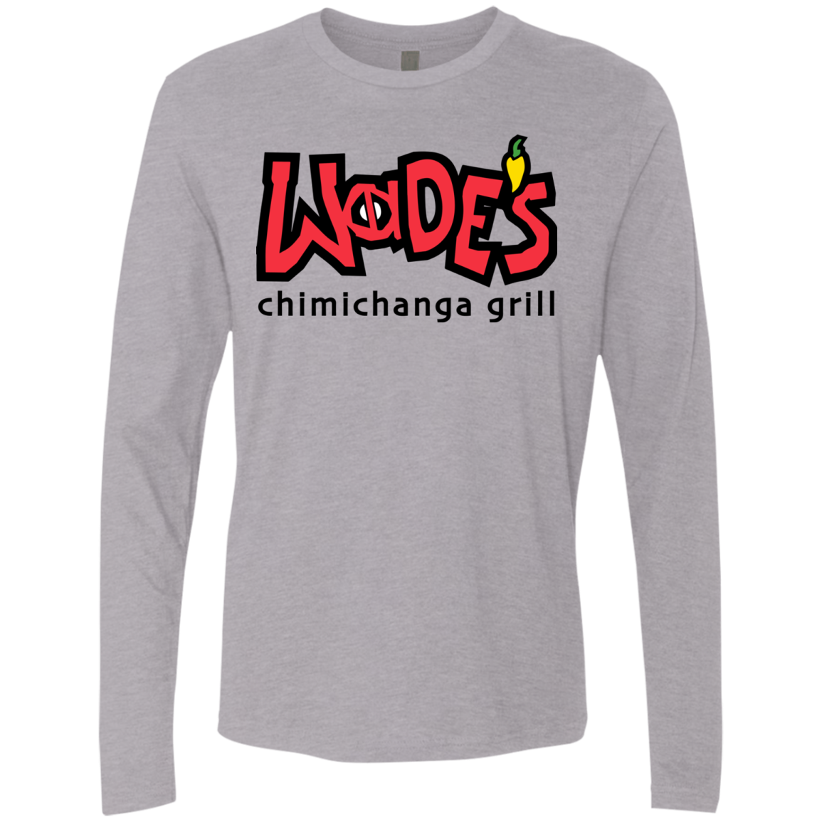 Wades Grill Men's Premium Long Sleeve
