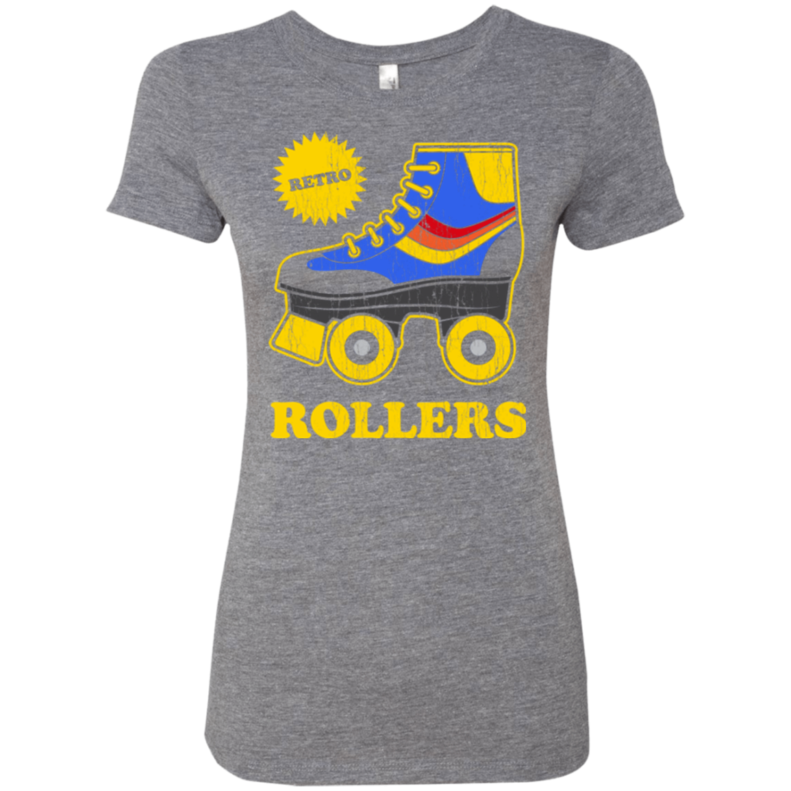 Retro rollers Women's Triblend T-Shirt