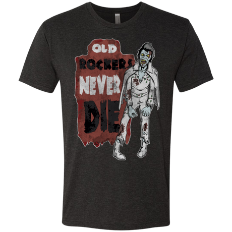 Old Rockers Never Die Men's Triblend T-Shirt