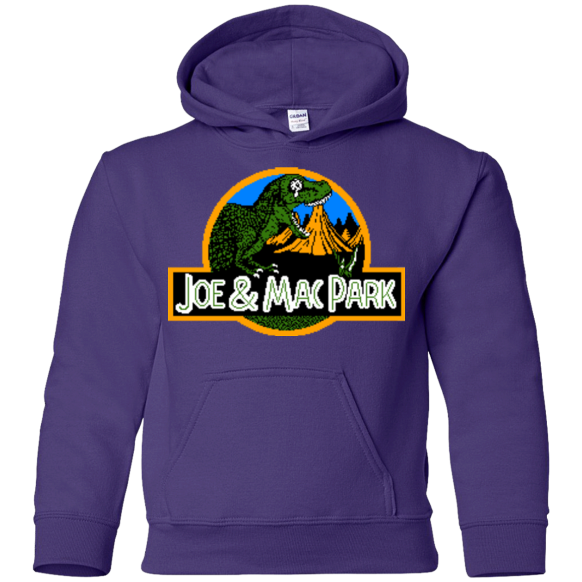 Caveman park Youth Hoodie