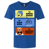 The Good, the Sad & the Angry Men's Premium V-Neck