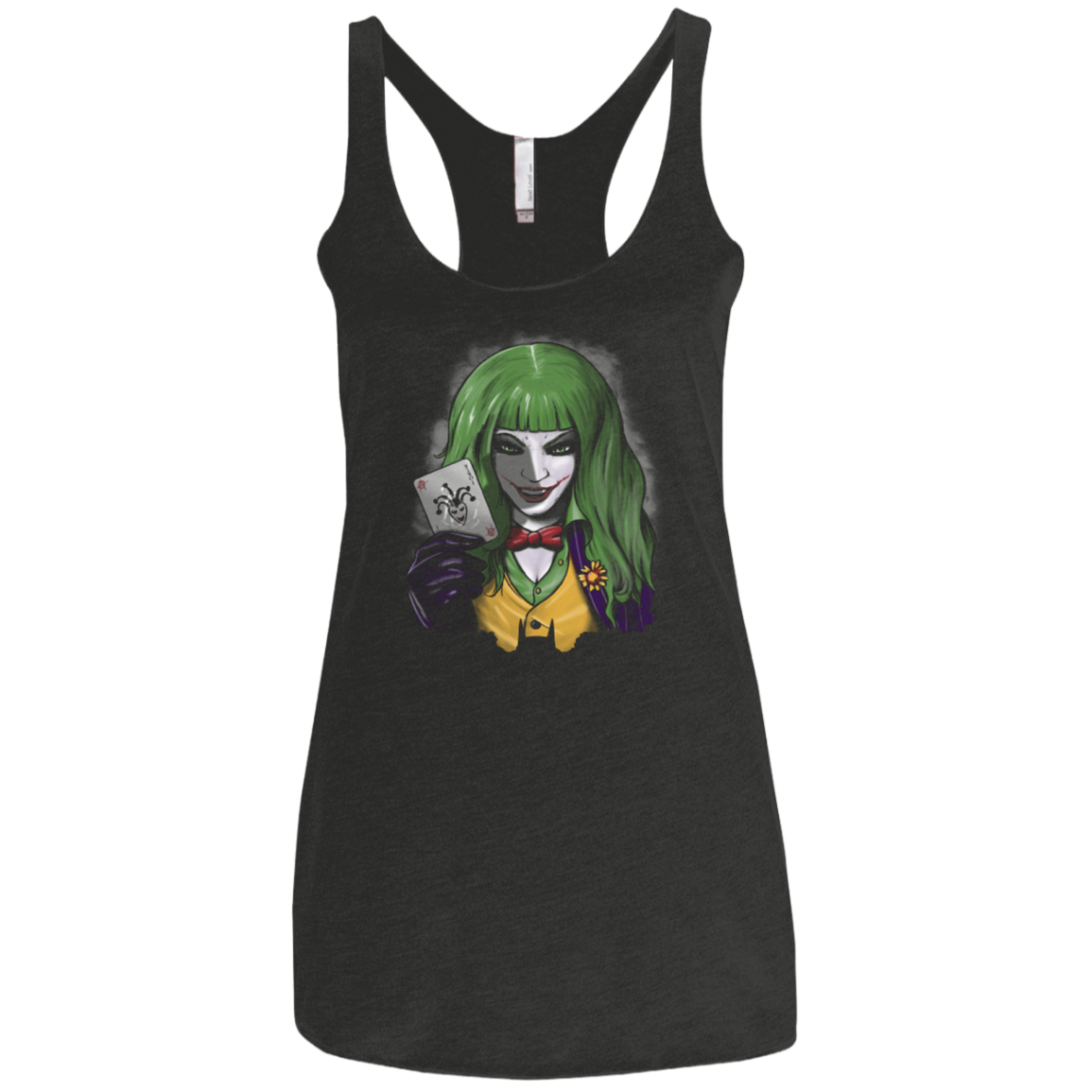 Why so serious 2 Women's Triblend Racerback Tank