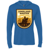 Desert Tours Triblend Long Sleeve Hoodie Tee