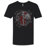 Death Star Plan Men's Premium V-Neck