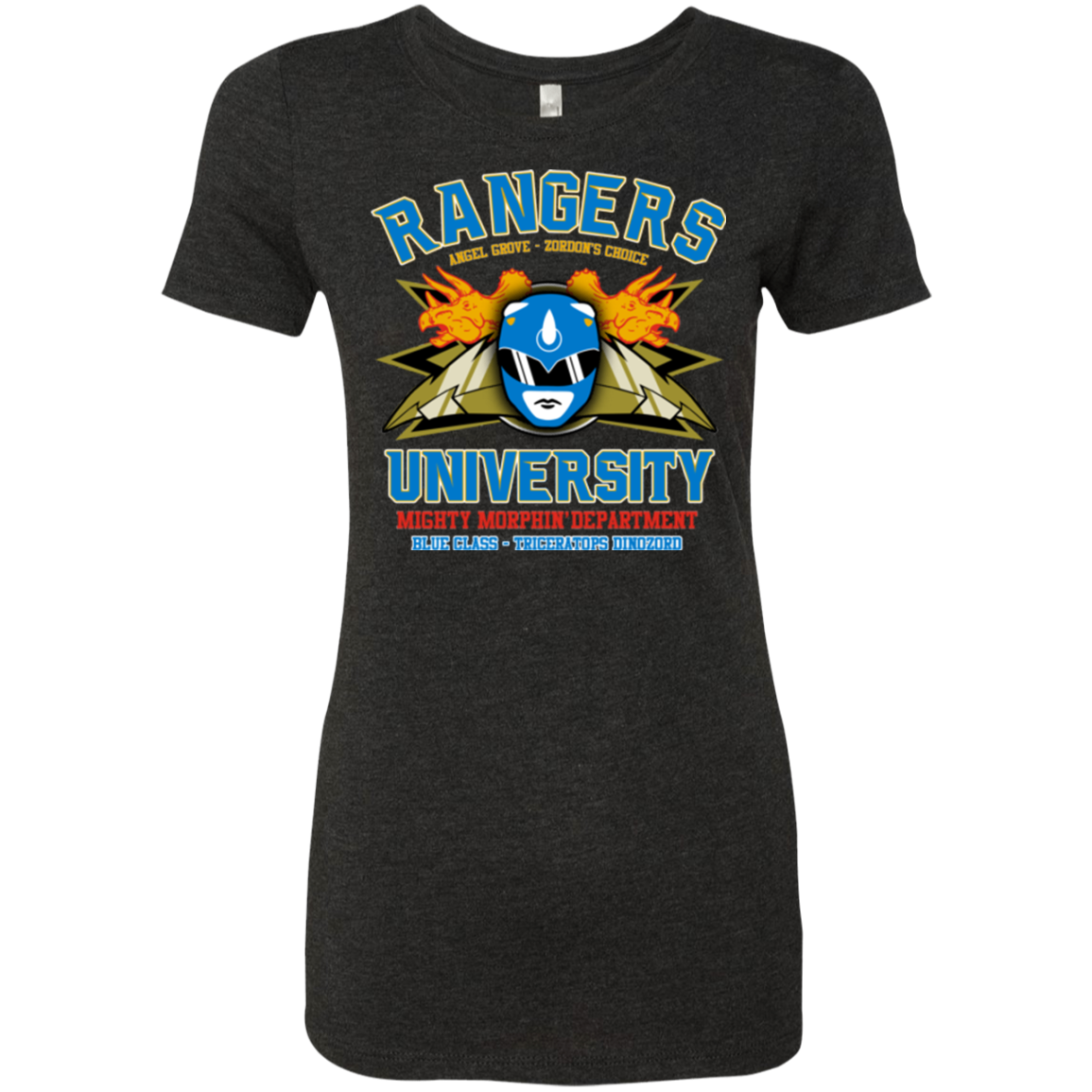 Rangers U Blue Ranger Women's Triblend T-Shirt