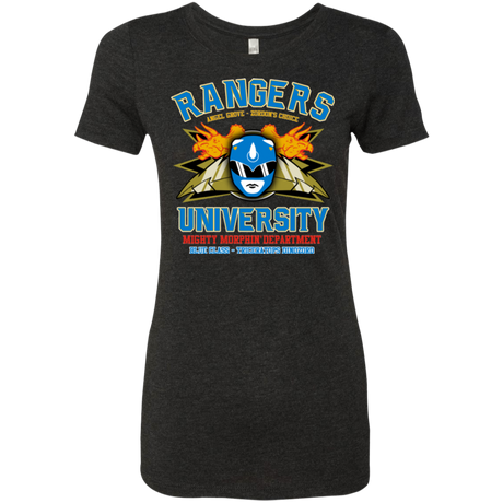 Rangers U Blue Ranger Women's Triblend T-Shirt