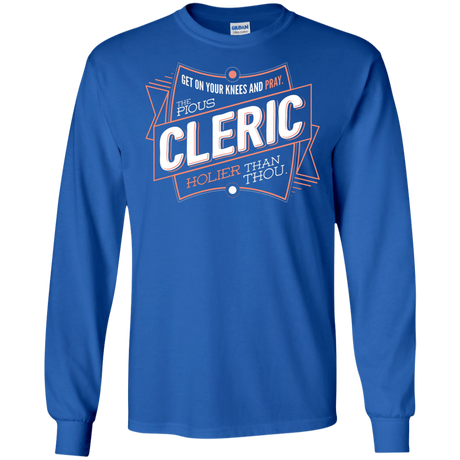 Cleric Men's Long Sleeve T-Shirt