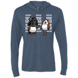 Dark Critter Triblend Long Sleeve Hoodie Tee