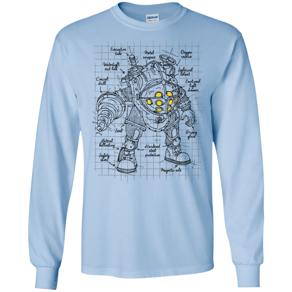 Big Daddy Plan Men's Long Sleeve T-Shirt