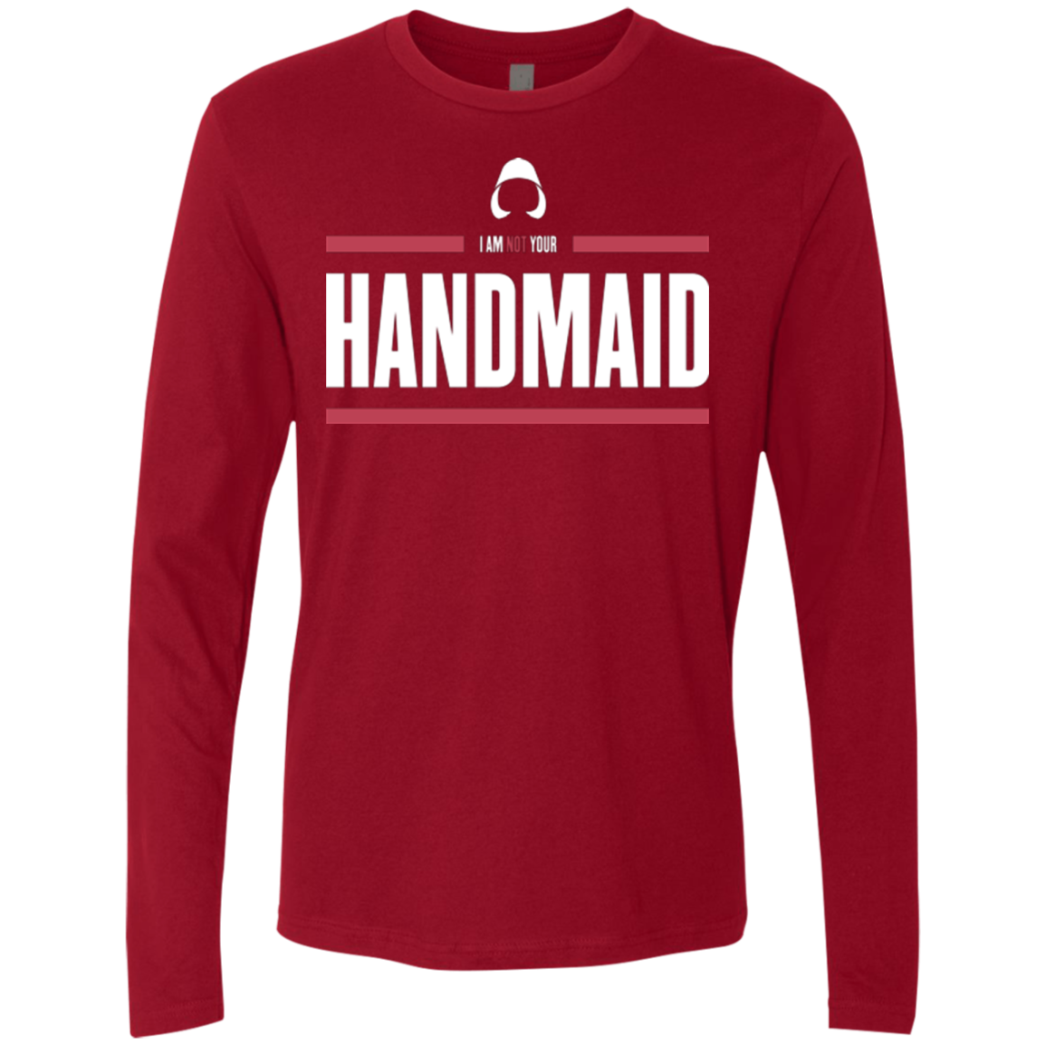 I Am Not Your Handmaid Men's Premium Long Sleeve