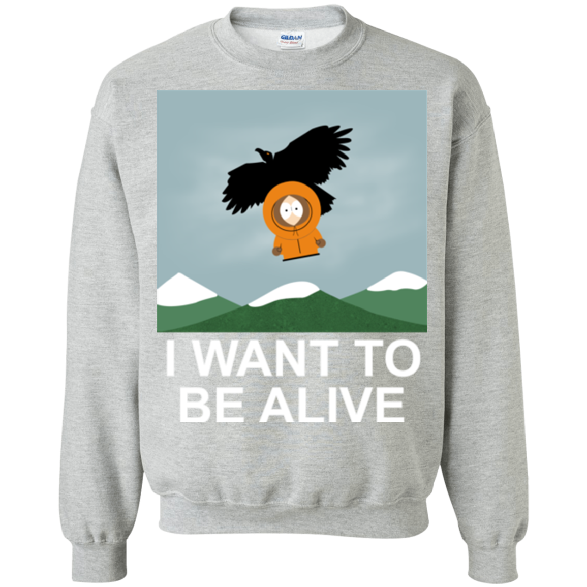 I Want to be Alive Crewneck Sweatshirt