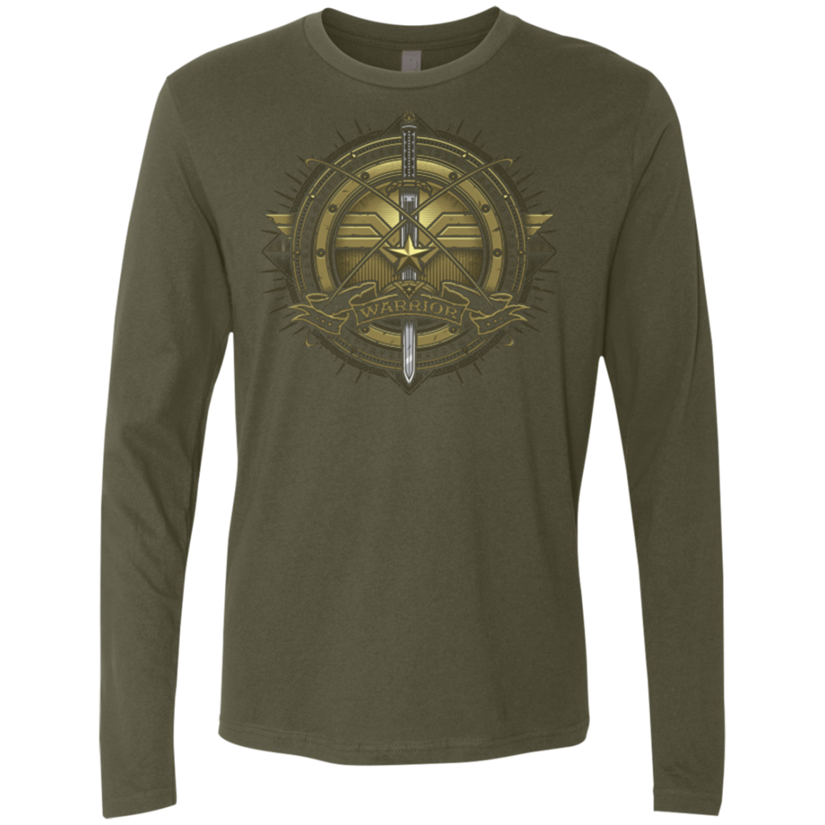 Wonderfull Warrior Men's Premium Long Sleeve