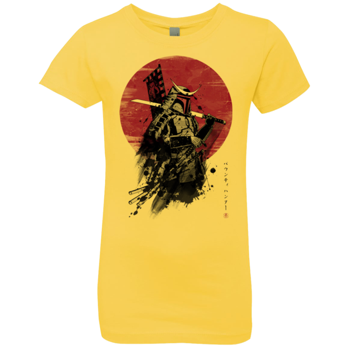 Mandalorian Samurai Girls Premium T-Shirt