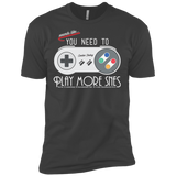 Evolve Today! Play More SNES Men's Premium T-Shirt