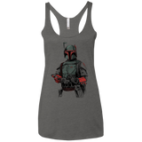 Mandalorian Bounty Hunter Women's Triblend Racerback Tank