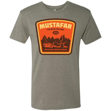 Volcanic Hiking Trails Men's Triblend T-Shirt