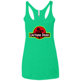 Cactuar Park Women's Triblend Racerback Tank