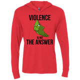 Metapeace Triblend Long Sleeve Hoodie Tee