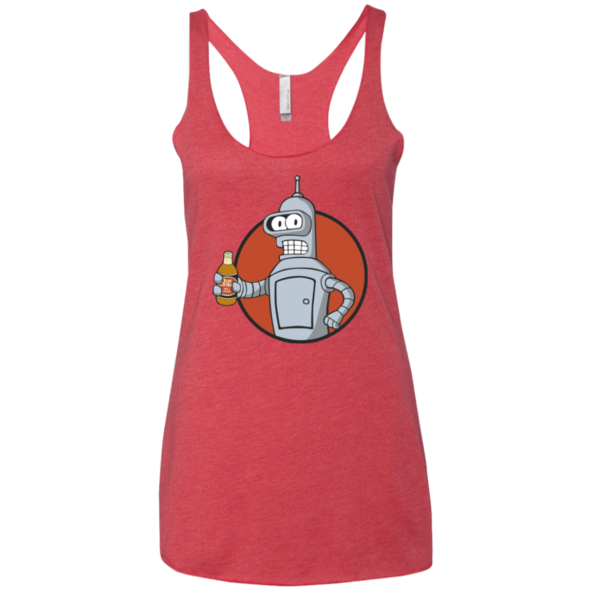Vault bot Women's Triblend Racerback Tank