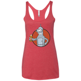 Vault bot Women's Triblend Racerback Tank