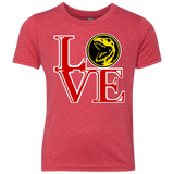 Red Ranger LOVE Youth Triblend T-Shirt