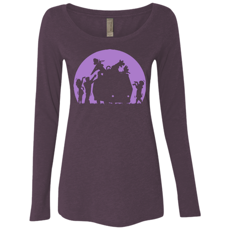 Zoinks They're Zombies Women's Triblend Long Sleeve Shirt