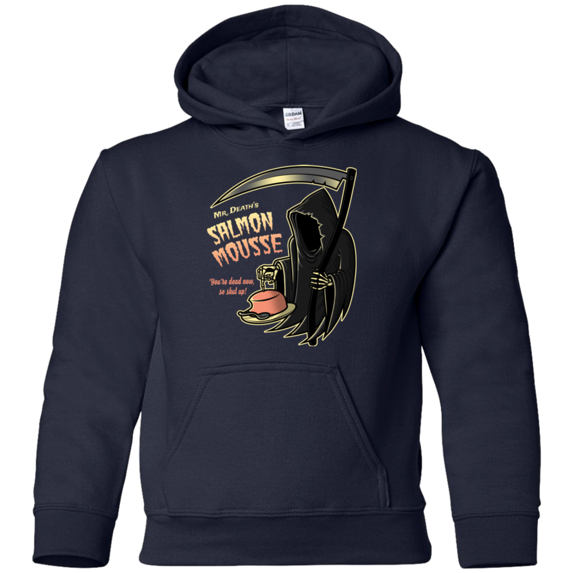 The Salmon Mousse Youth Hoodie