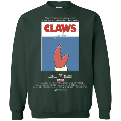 Claws Movie Poster Crewneck Sweatshirt