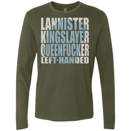 Lannister Left Handed Men's Premium Long Sleeve