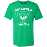 Griswold Christmas Egg Nog Men's Triblend T-Shirt