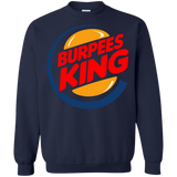 Burpees King Crewneck Sweatshirt