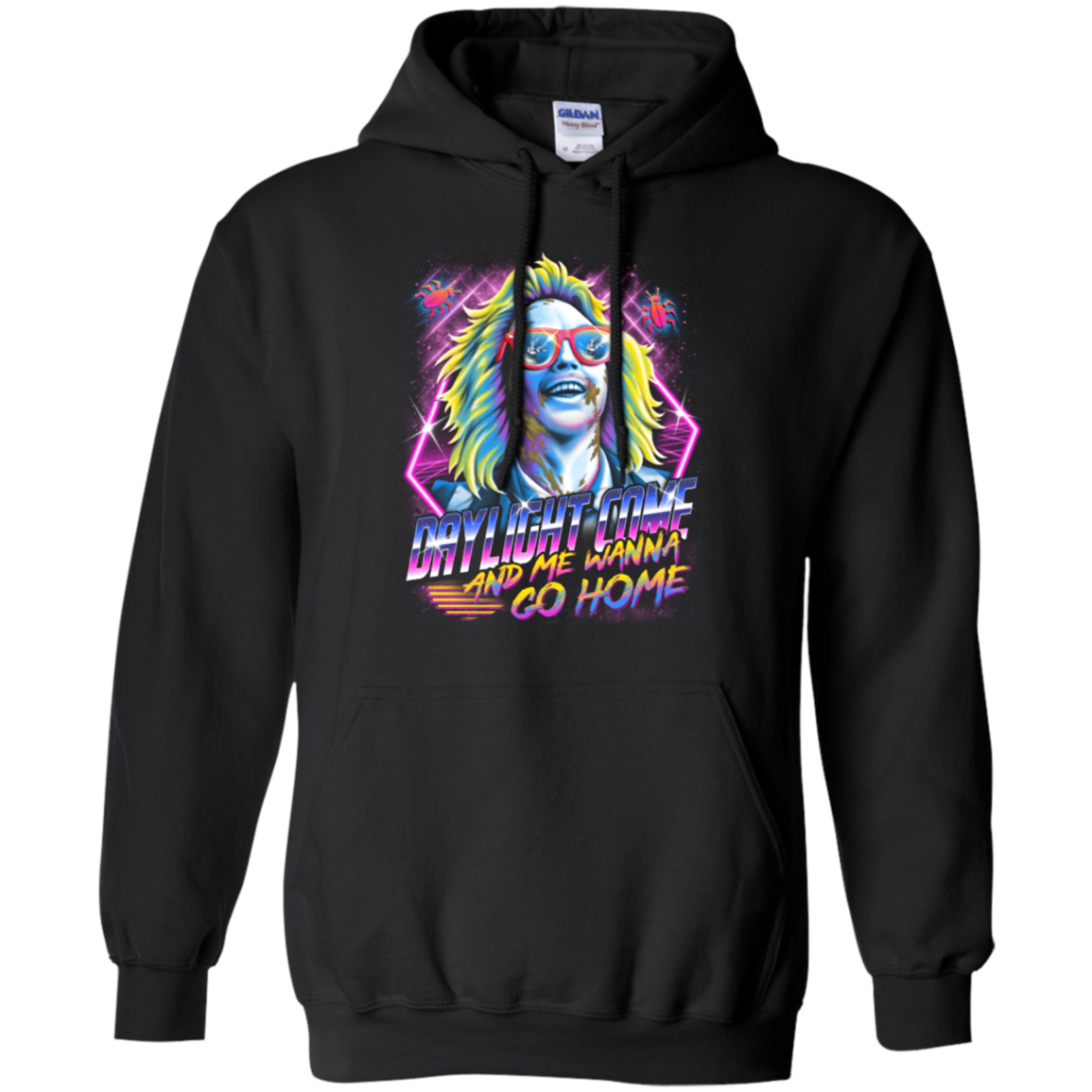 Beetlejuice 80s Nostalgia Pullover Hoodie