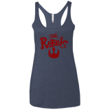 The Rebels (1) Women's Triblend Racerback Tank